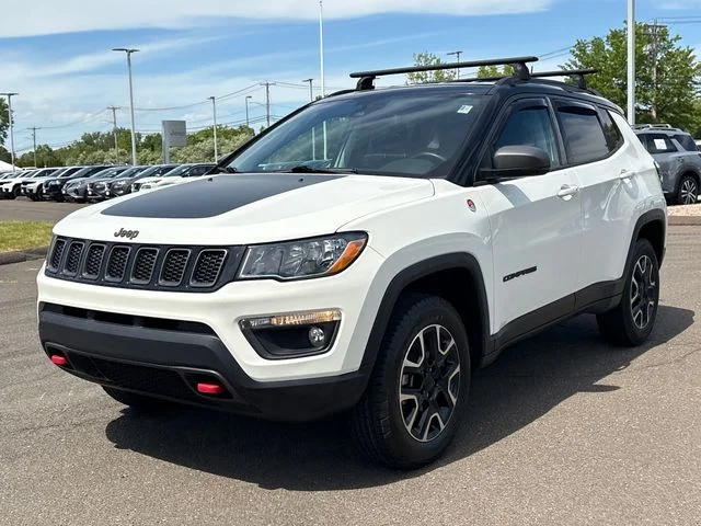 Used 2021 White Jeep Trailhawk image 5