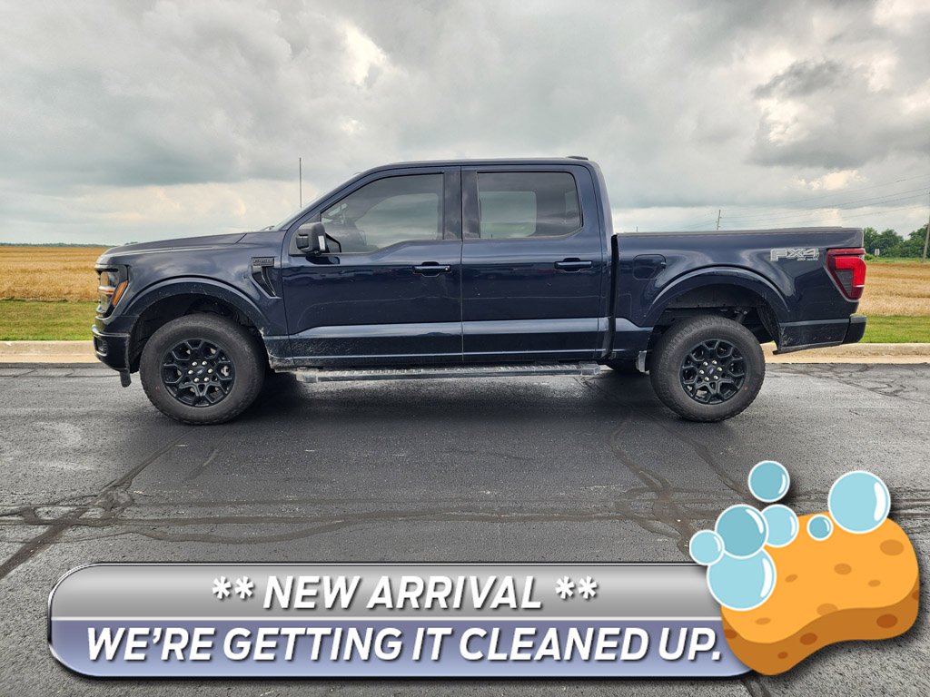Used 2025 Antimatter Blue Metallic Ford XLT image 1