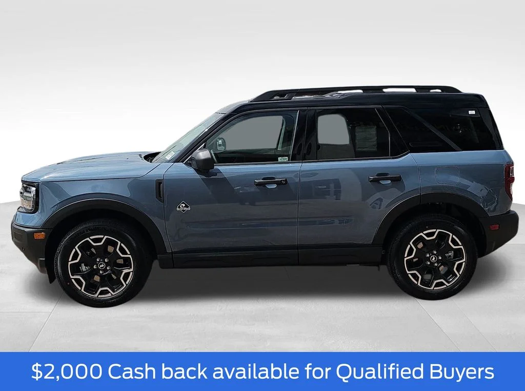 New 2026 Azure Gray Metallic Tri-Coat Ford Outer Banks® image 6