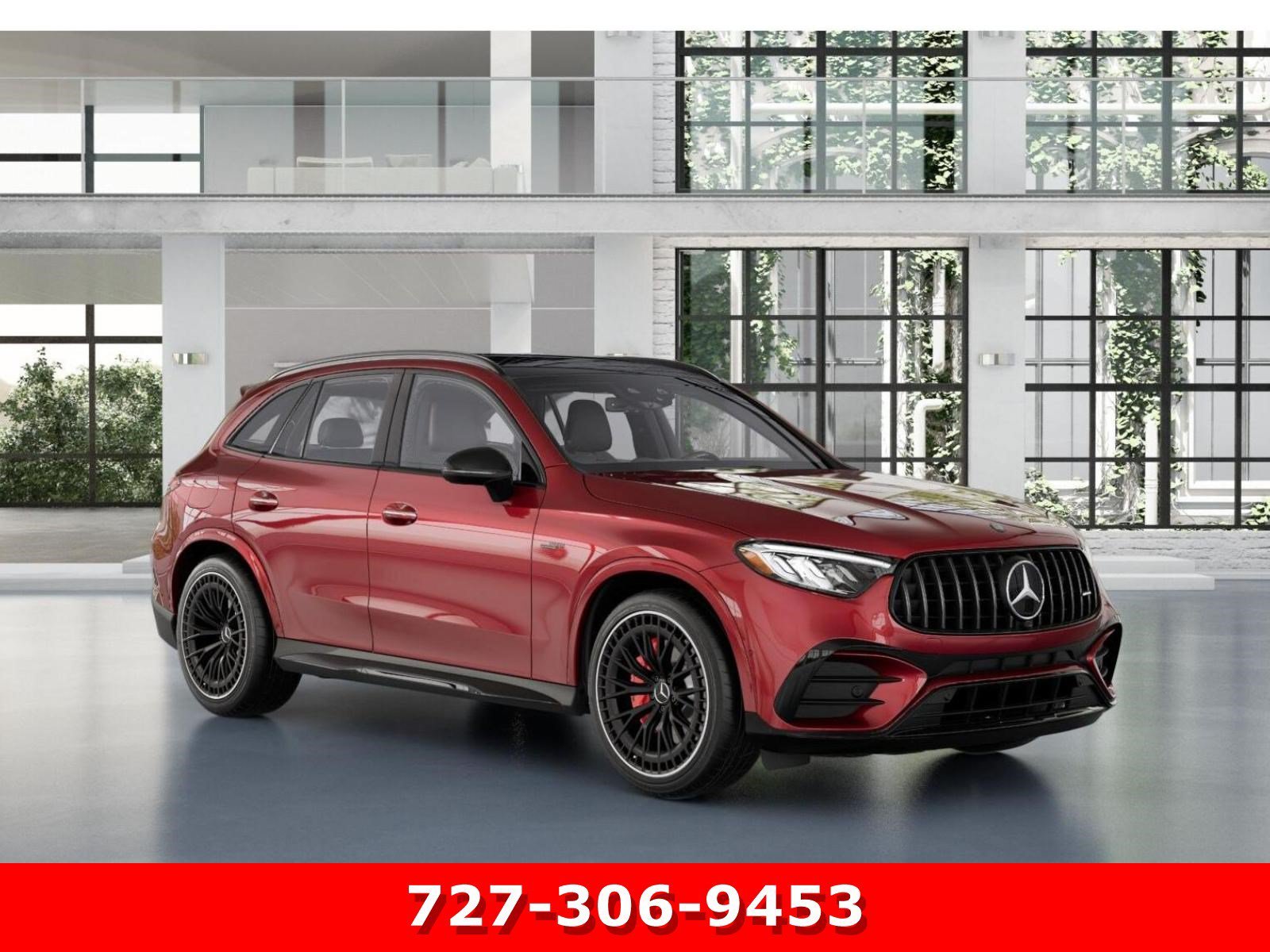 New 2026 MANUFAKTUR Patagonia Red Metallic Mercedes-Benz AMG® GLC 43 image 53