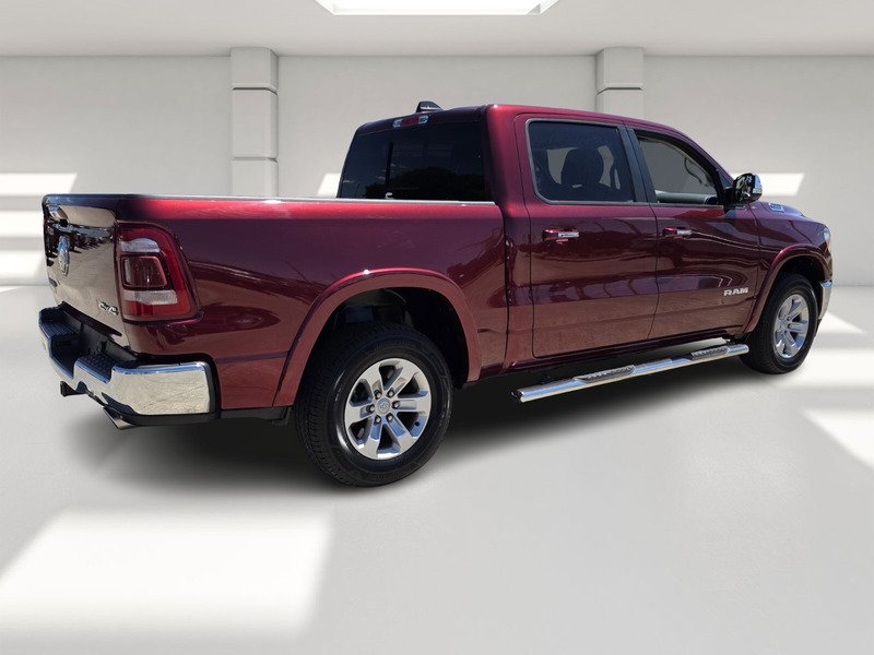 Certified Used 2022 Delmonico Red Pearlcoat RAM LARAMIE 4X4 CREW CAB 5