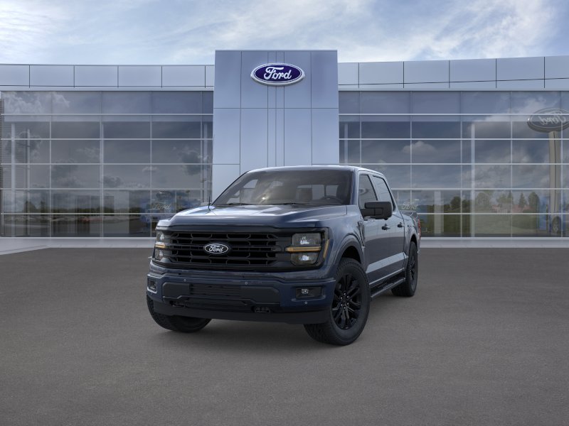 New 2026 Antimatter Blue Metallic Ford XLT image 2
