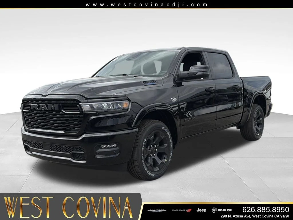New 2026 Diamond Black Crystal Pearlcoat RAM Big Horn/Lone Star image 1
