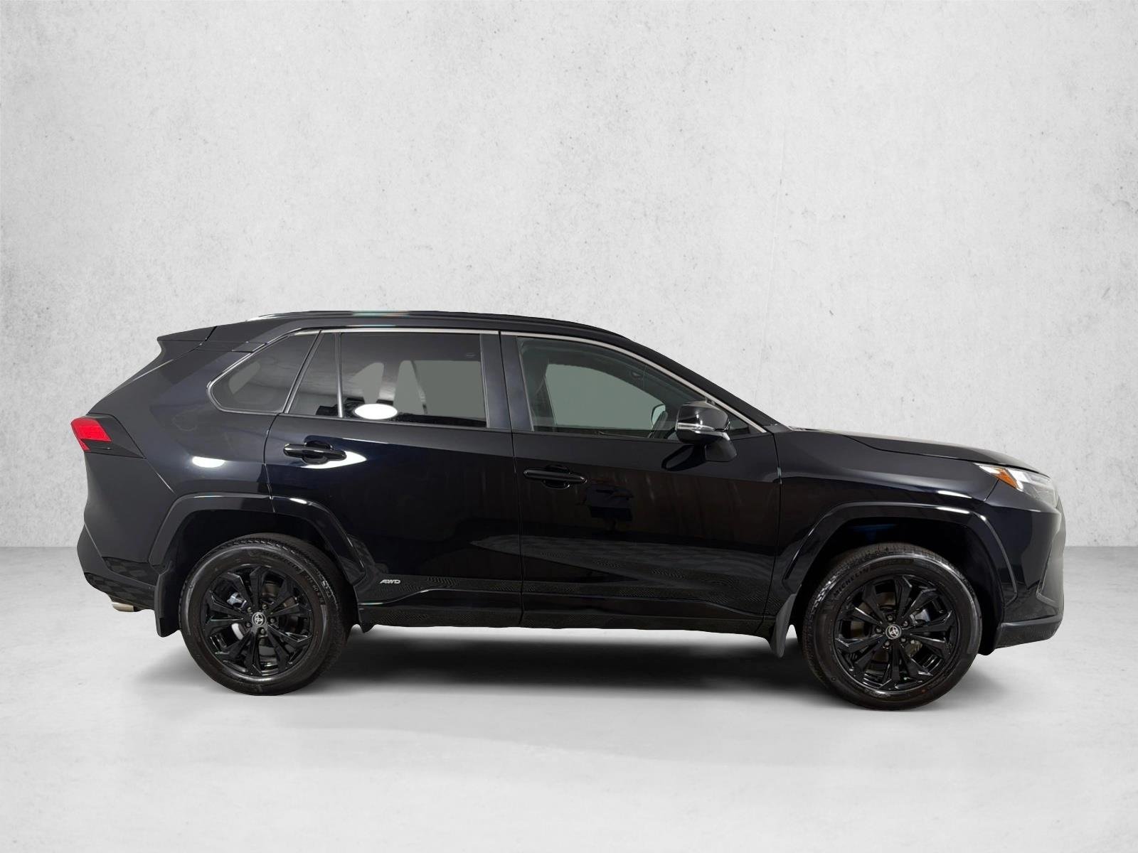 Certified Used 2024 Midnight Black Metallic Toyota Hybrid SE image 2