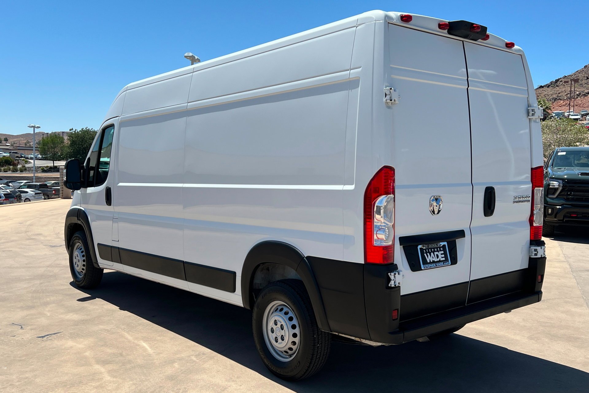 Used 2025 Bright White Clearcoat Ram Tradesman image 3