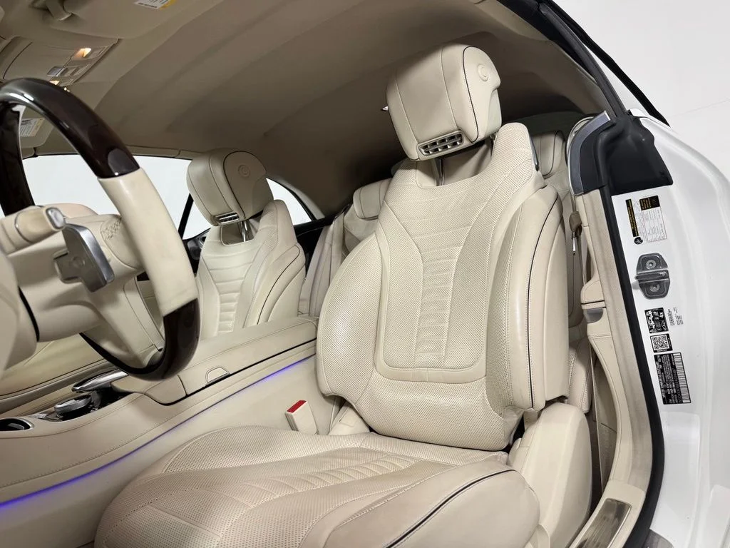 Used 2019 designo Diamond White Metallic Mercedes-Benz S 560 image 17