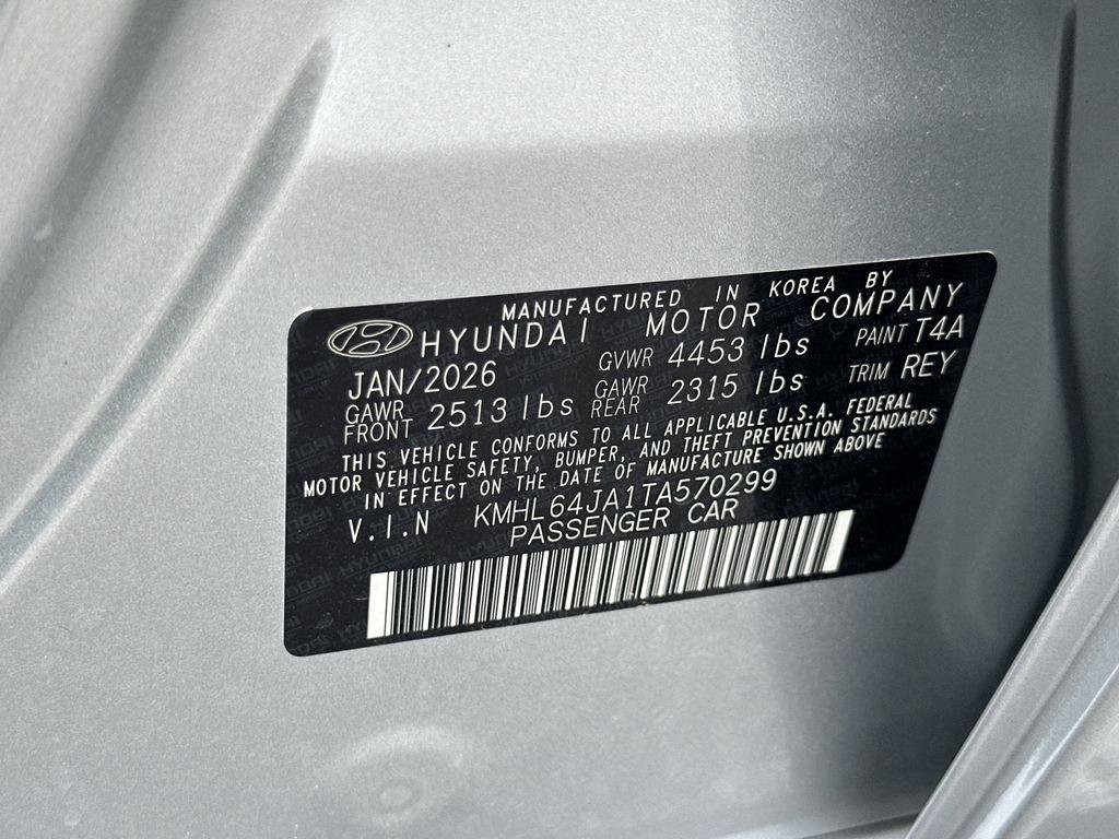 New 2026 Aero Silver Hyundai SEL Sport image 26