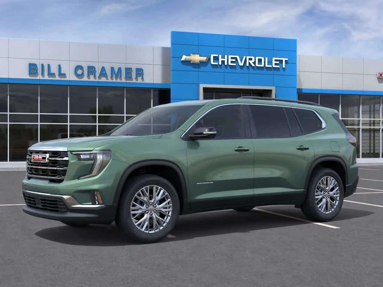 New 2027 Trailstone Green Metallic GMC Elevation image 2