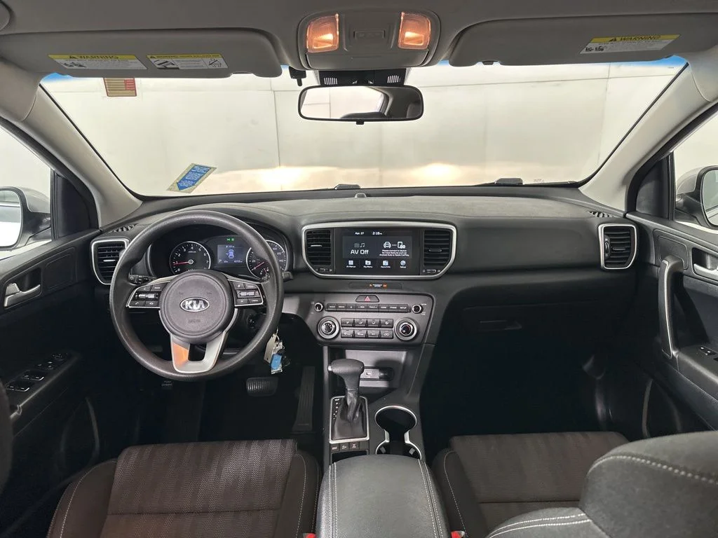 Used 2021 Silver Kia LX image 2