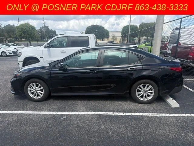 Used 2025 Black Toyota LE image 3