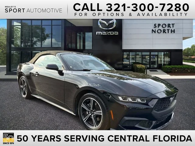 Used 2024 Black Ford EcoBoost Premium image 1