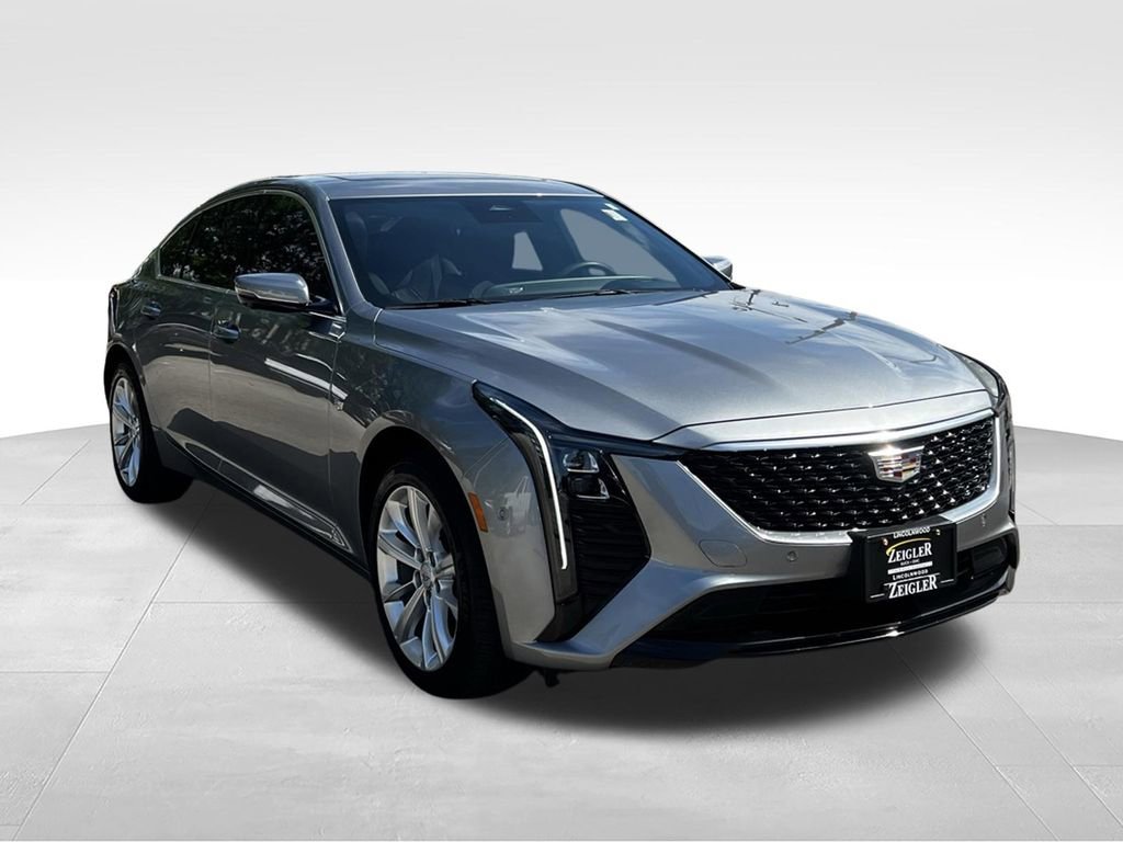 Used 2025 Argent Silver Metallic Cadillac Premium Luxury image 4