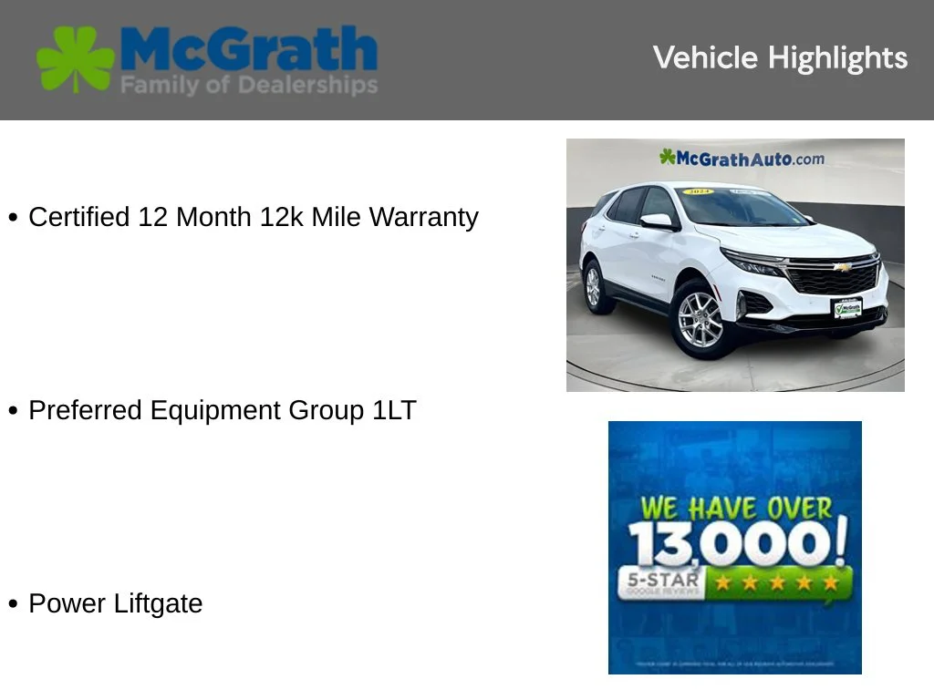 Used 2024 White Chevrolet LT image 6