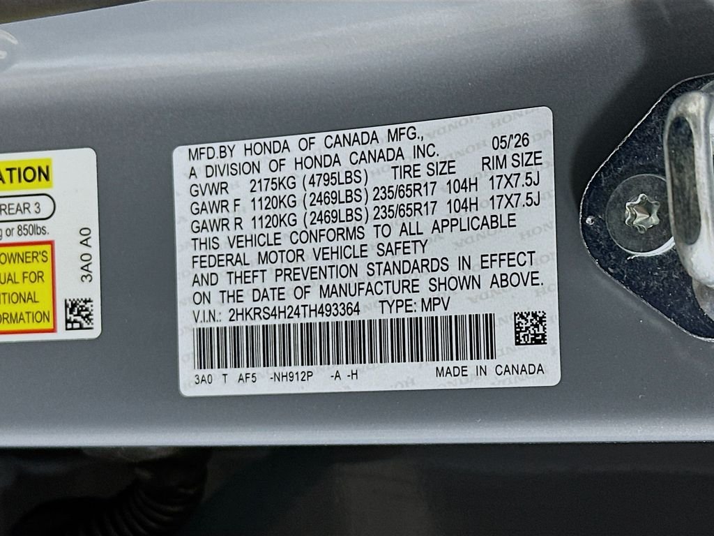 New 2026 Urban Gray Pearl Honda LX image 29