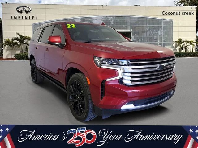 Used 2022 Red Chevrolet High Country image 1