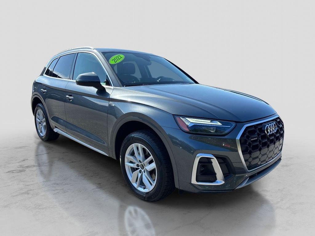 Used 2022 Gray Audi 45 S line Premium image 6