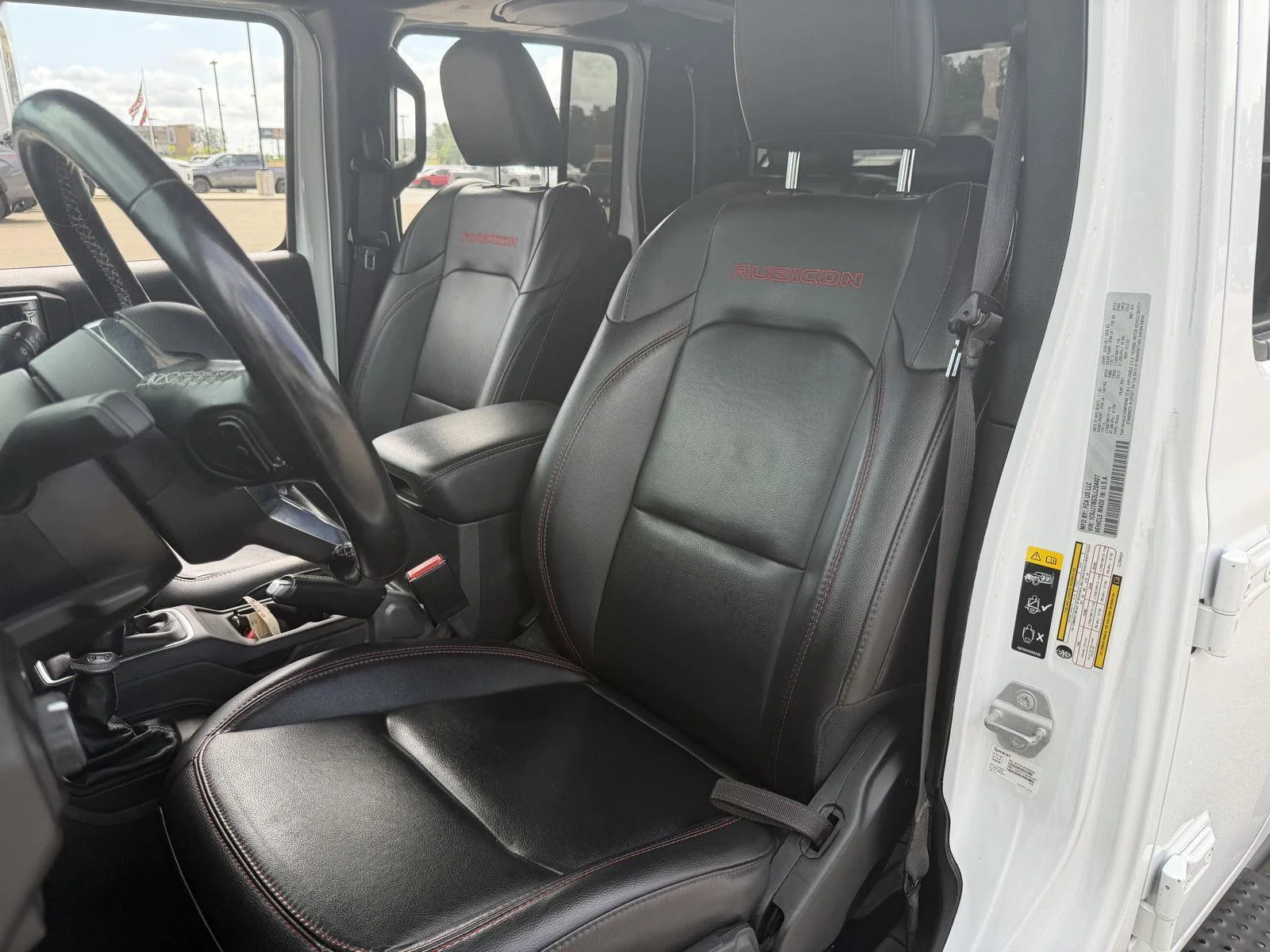 Used 2020 Bright White Clearcoat Jeep Rubicon image 17