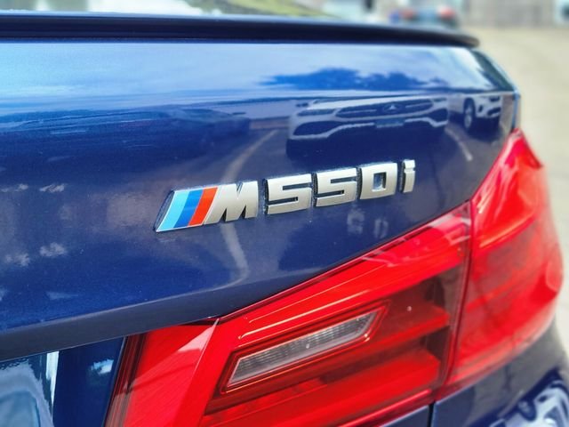Used 2020 Blue BMW M550i xDrive image 12