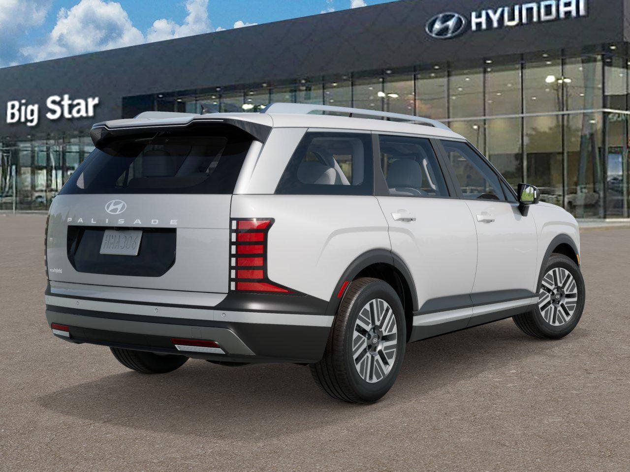 New 2027 Creamy White Pearl Hyundai Blue SEL 7P image 18