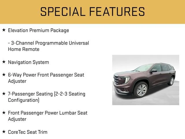 Used 2026 Crystal Metallic GMC Elevation image 12