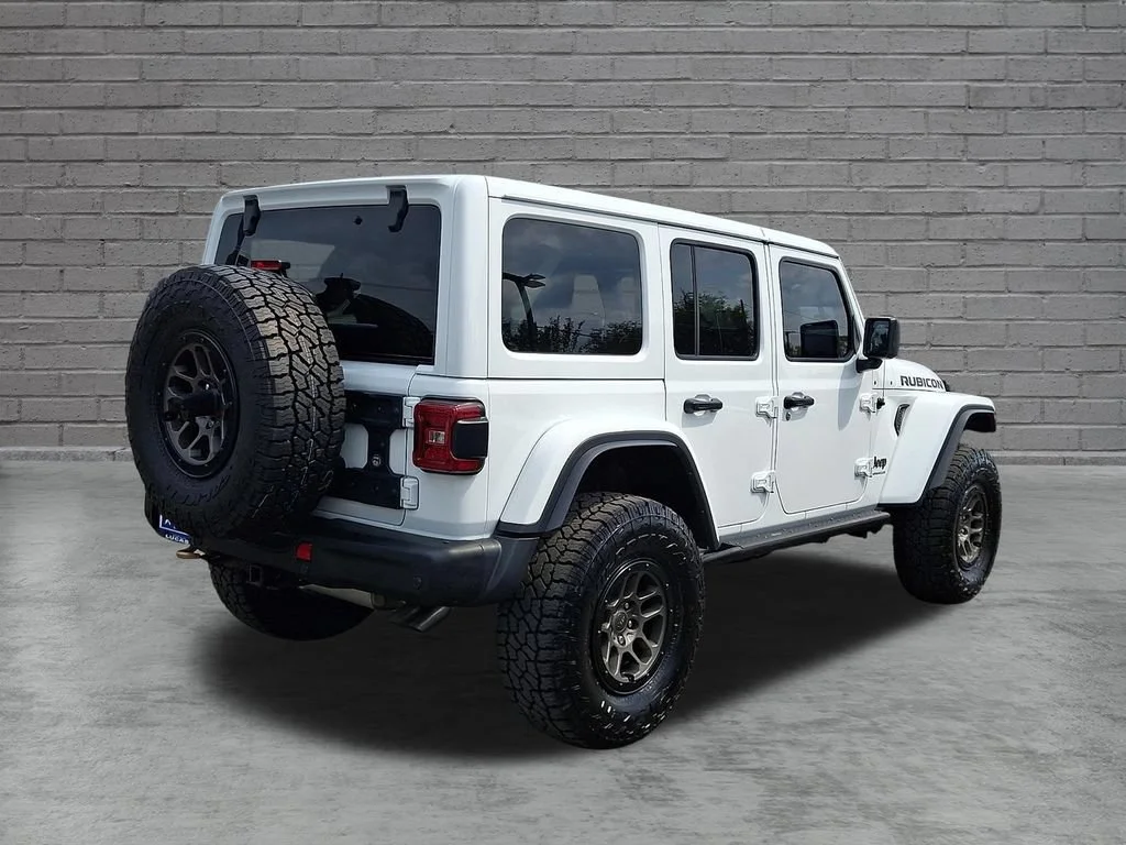 Used 2023 Bright White Clearcoat Jeep Rubicon 392 image 12