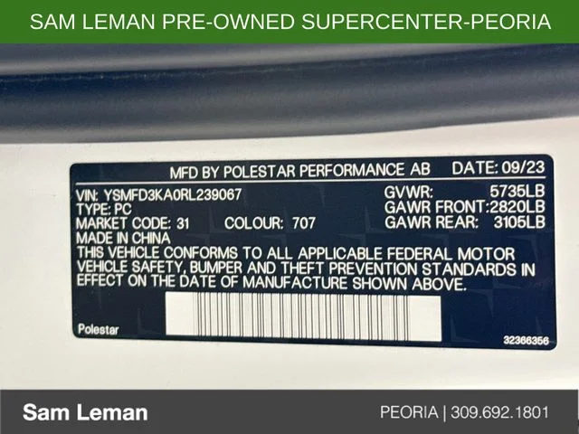 Used 2024 White Polestar Long Range Dual Motor image 29