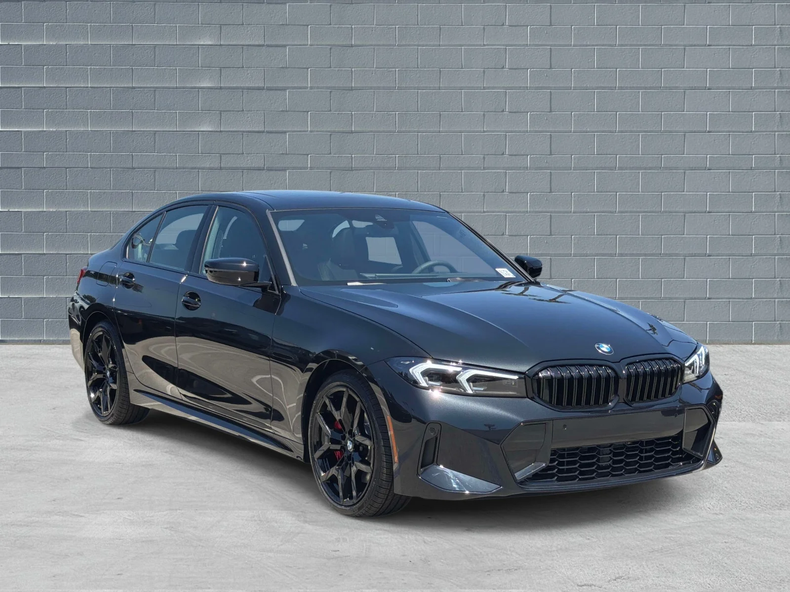 New 2026 Black Sapphire Metallic BMW 330i image 1