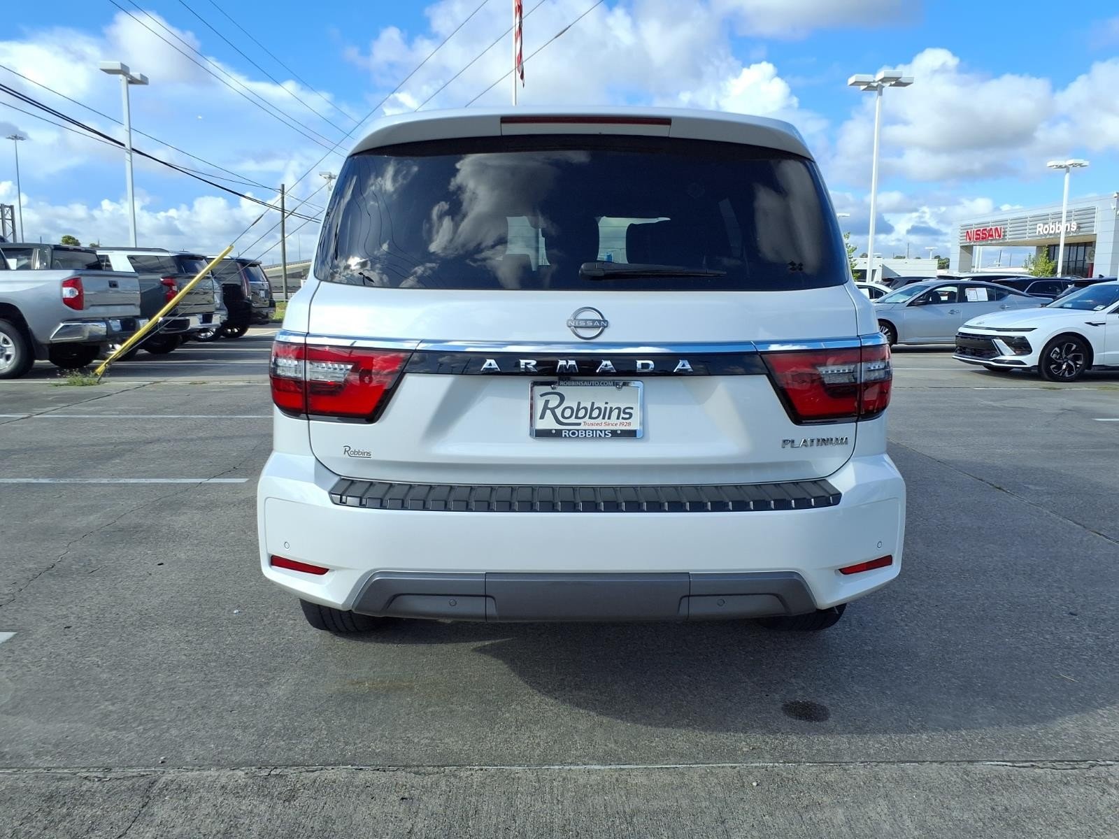 2022 Nissan Armada Platinum White at Price LeBlanc Nissan