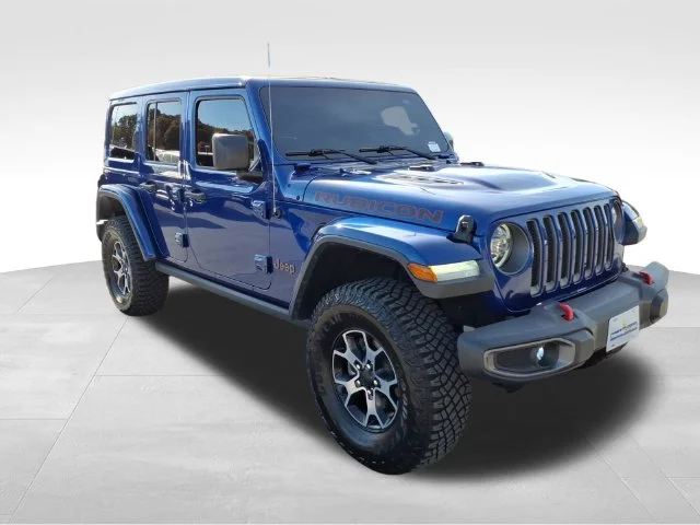 Used 2019 Blue Jeep Unlimited Rubicon image 15