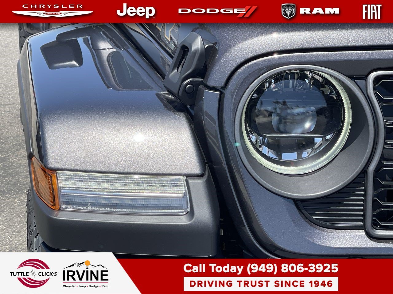 New 2026 Granite Crystal Metallic Clear-Coat Exterior Paint Jeep 85th Anniversary image 7