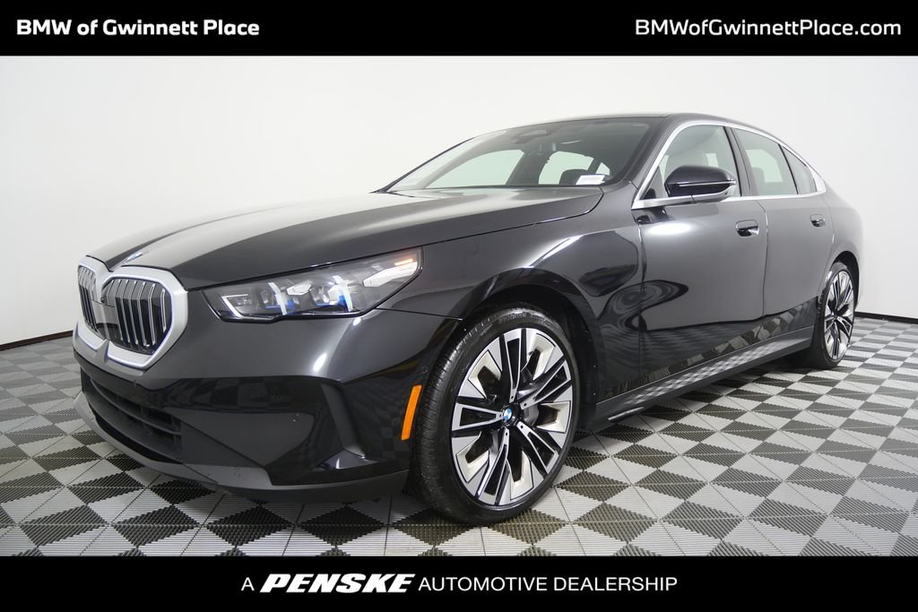 Certified Used 2026 Black Sapphire Metallic BMW 540i xDrive image 1