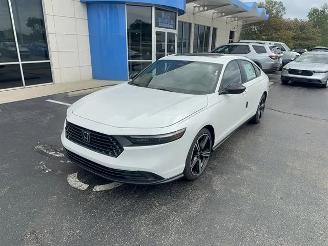 New 2026 Platinum White Pearl Honda Sport image 1