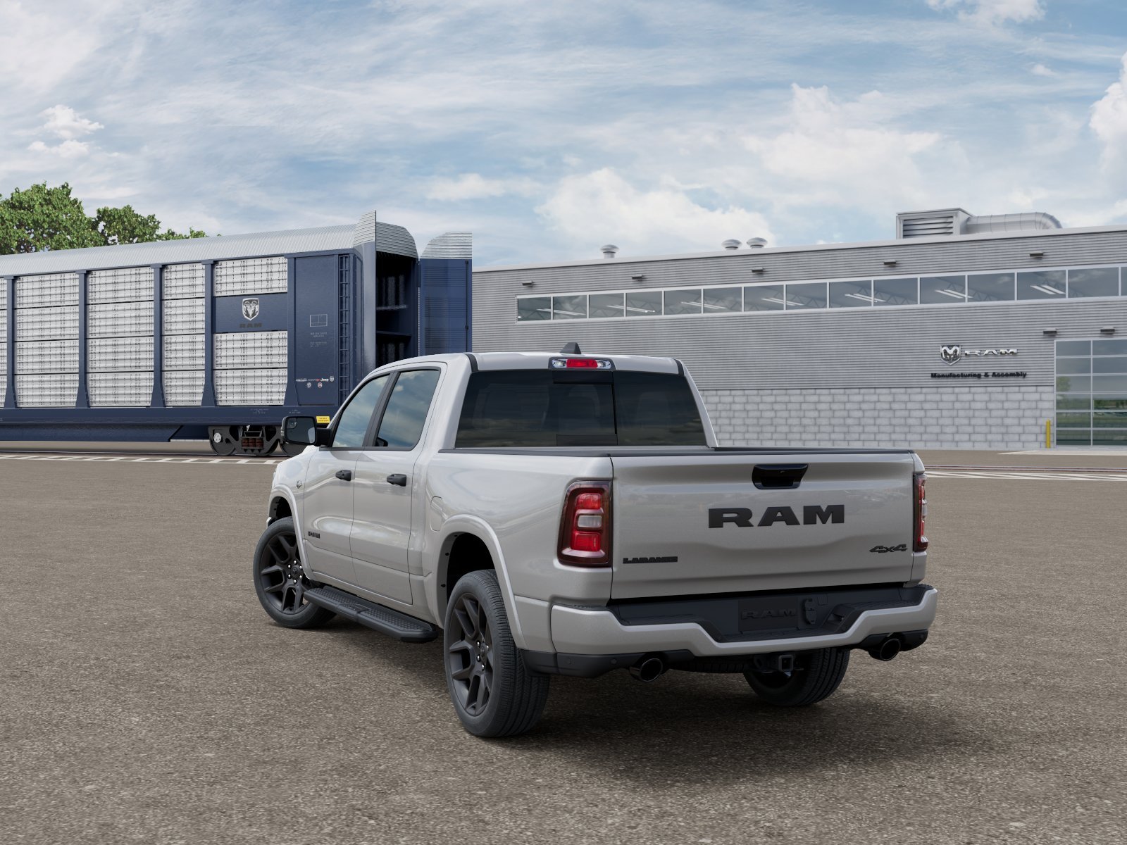 New 2026 Silver Zynith Exterior Paint RAM LARAMIE image 3