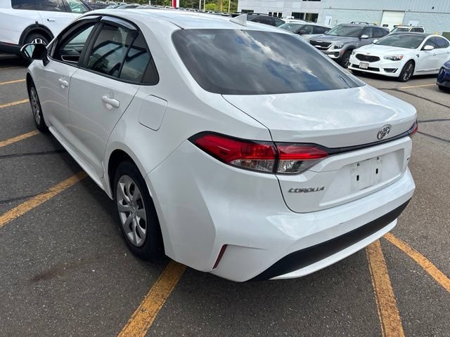 Used 2020 Super White Toyota LE image 7