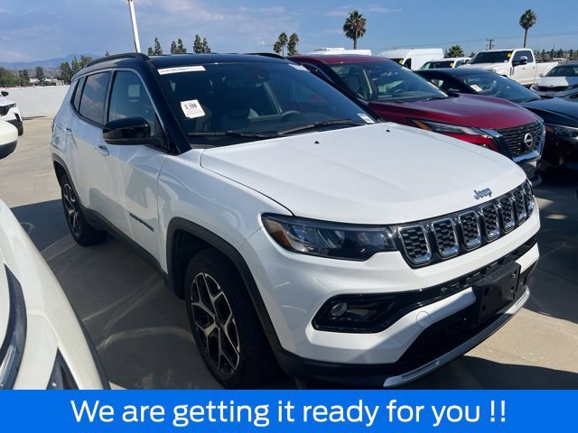 Certified Used 2025 Bright White Clearcoat Jeep Limited image 2