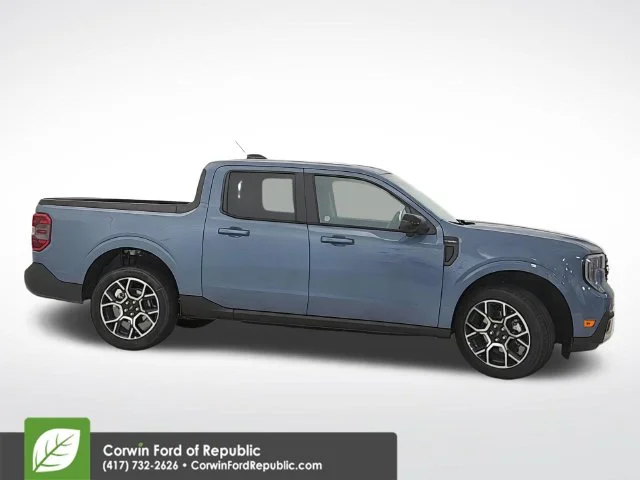New 2026 Azure Gray Metallic Tri-Coat Ford Lariat® image 8