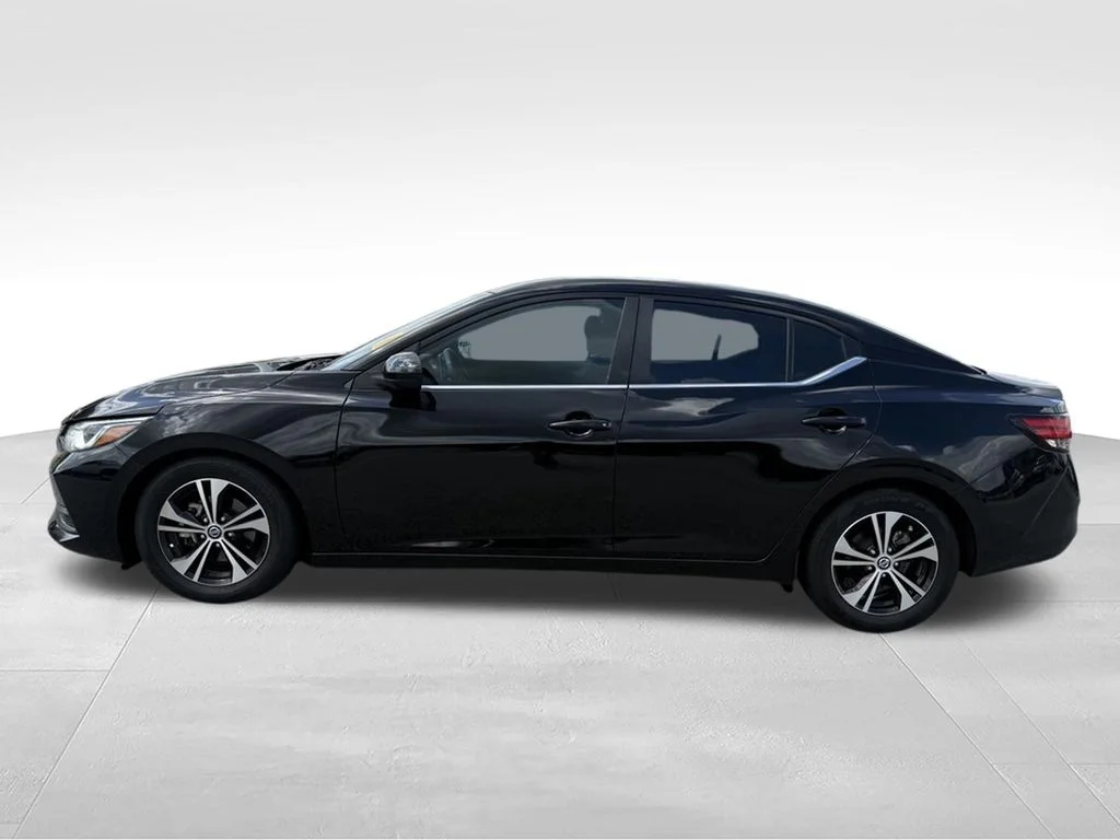 Used 2021 Black Nissan SV image 2