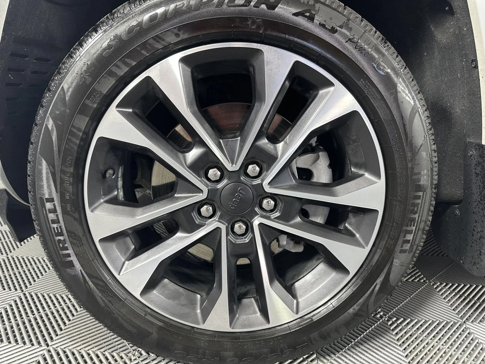 Used 2023 Bright White Clearcoat Jeep Overland image 6