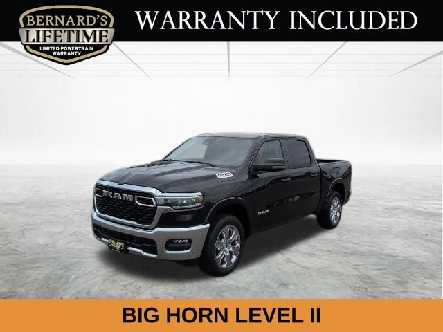 New 2026 Diamond Black Crystal Pearl-Coat Exterior Paint RAM Big Horn image 1