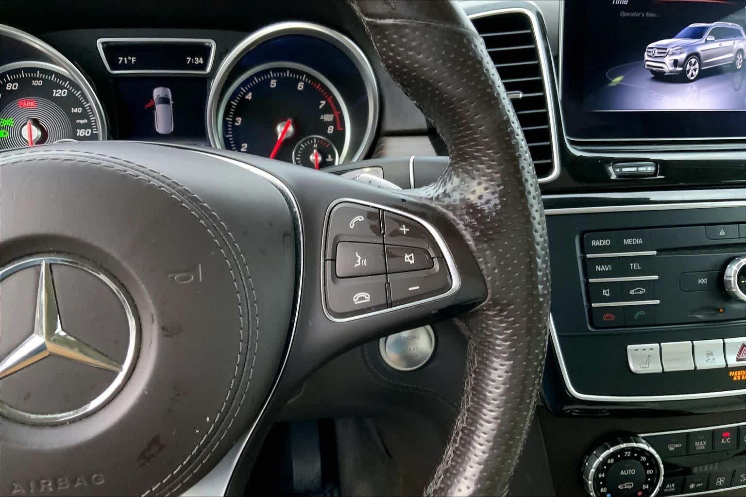 Used 2019 Lunar Blue Metallic Mercedes-Benz GLS 450 image 24