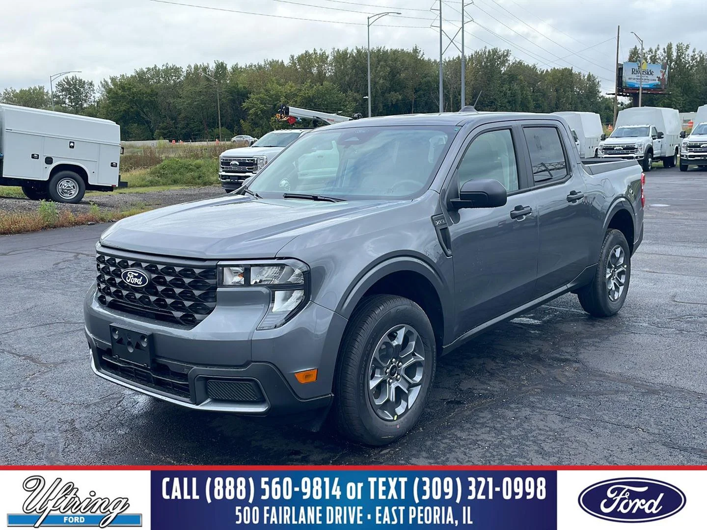 New 2026 Carbonized Gray Metallic Ford XLT image 1