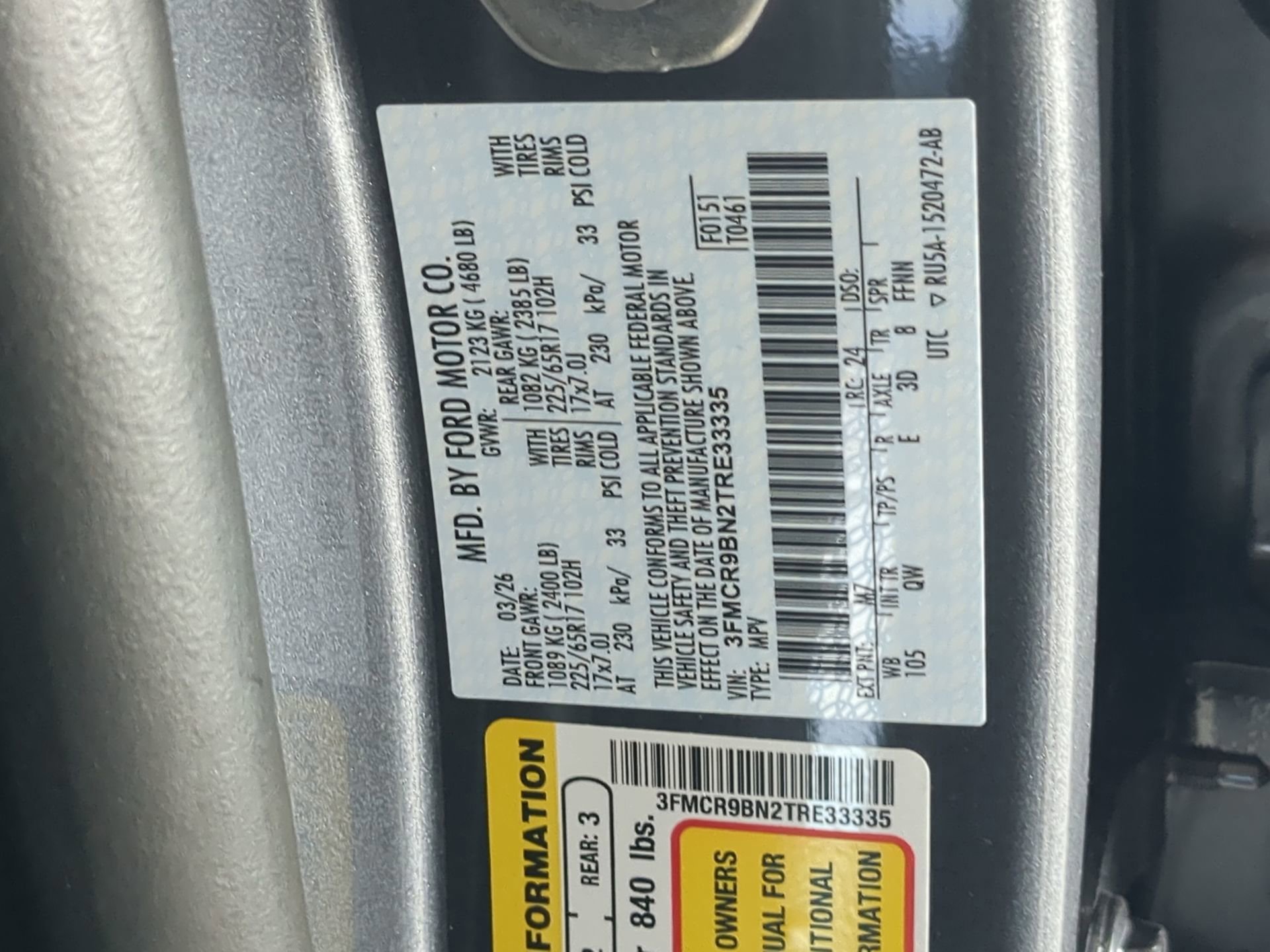 New 2026 Carbonized Gray Metallic Ford Big Bend® image 65