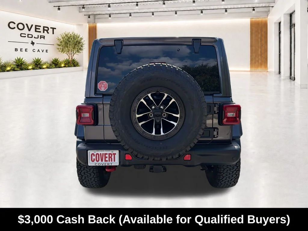 New 2026 Granite Crystal Metallic Clearcoat Jeep Rubicon X image 9