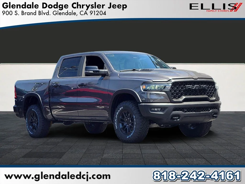 New 2026 Granite Crystal Metallic Clear-Coat Exterior Paint RAM Rebel image 1