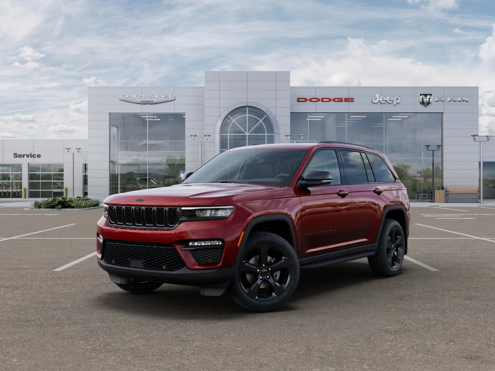 New 2025 Velvet Red Pearl-Coat Exterior Paint Jeep Limited image 34