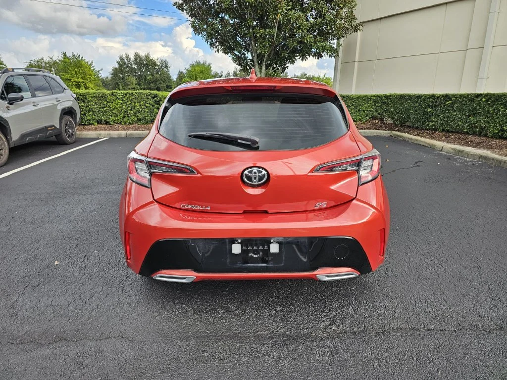 Used 2019 Red Toyota SE image 4