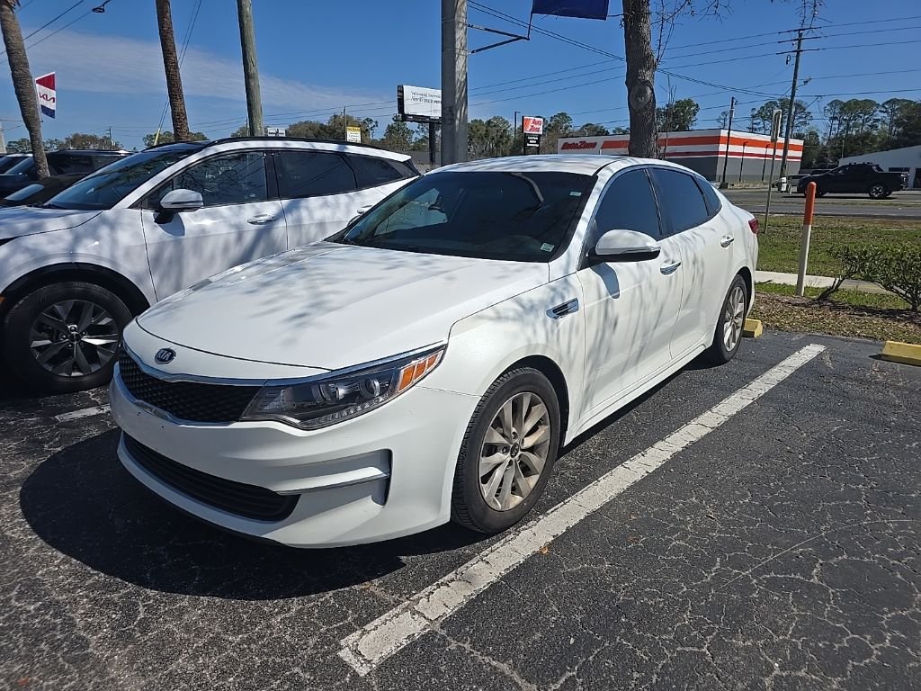 Used 2017 Kia Optima LX with VIN 5XXGT4L35HG132278 for sale in St. Augustine, FL