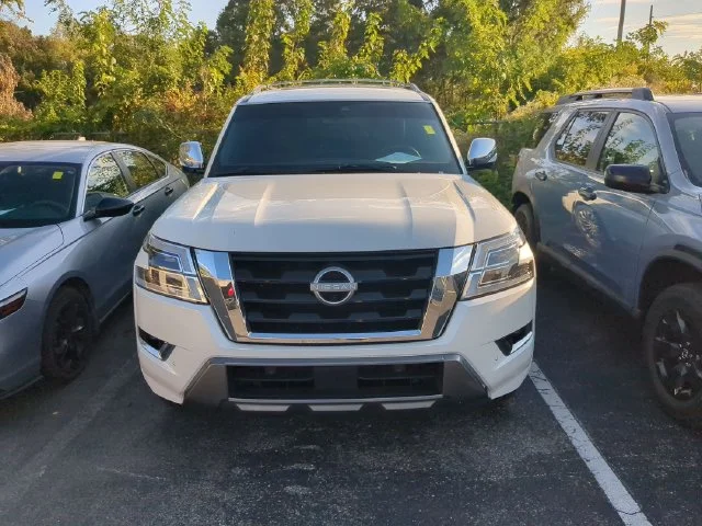 Used 2023 Aspen White Nissan Platinum image 2
