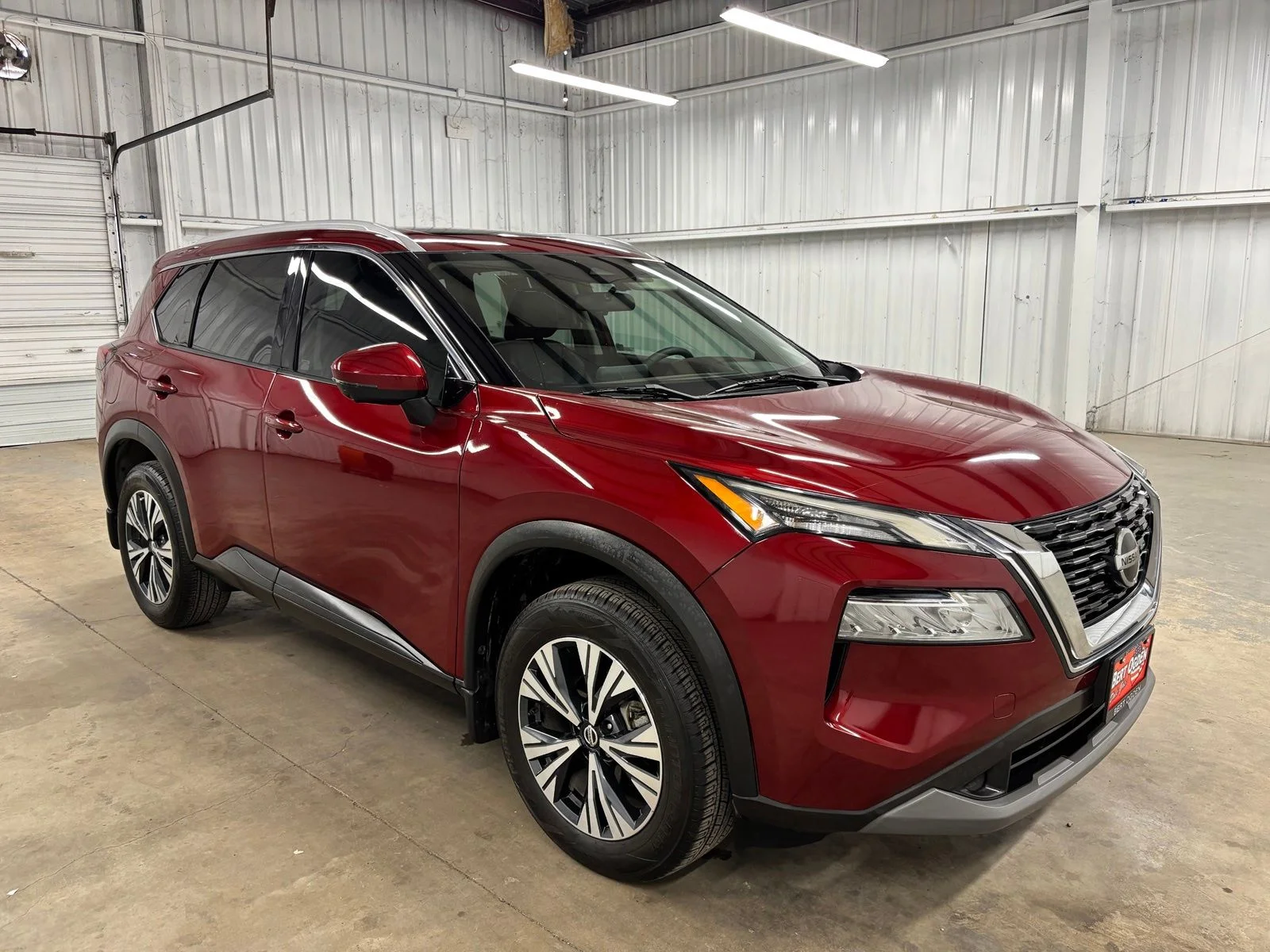 Used 2021 Red Nissan SV image 1