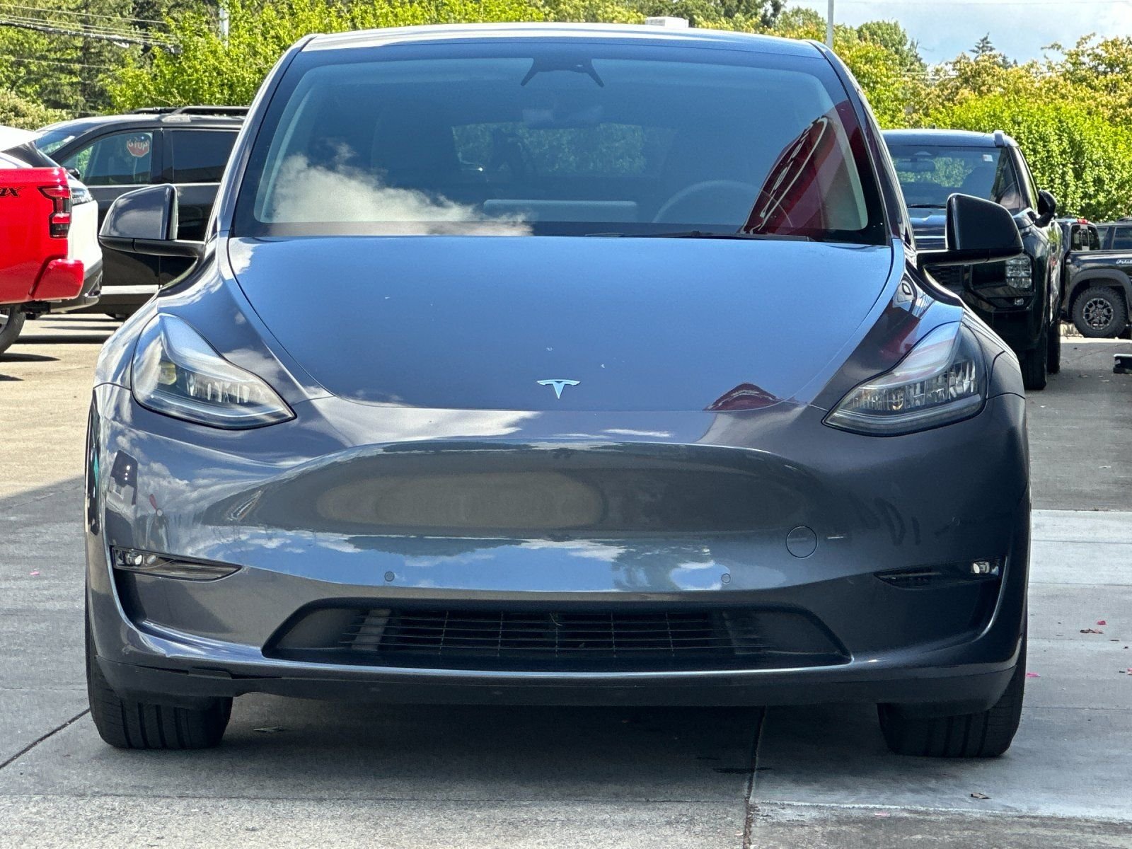 Used 2022 Gray Tesla Performance image 8